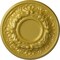 Ekena Millwork Odessa Ceiling Medallion (Fits Canopies up to 2 1/2"), Hand-Painted Rich Gold, 7 1/2"OD x 1 1/8"P CM07ODRGS - alternate 1